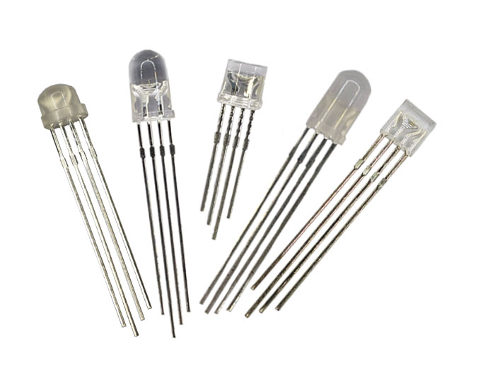 插件双色全彩LED灯珠 插件双色全彩LED灯珠