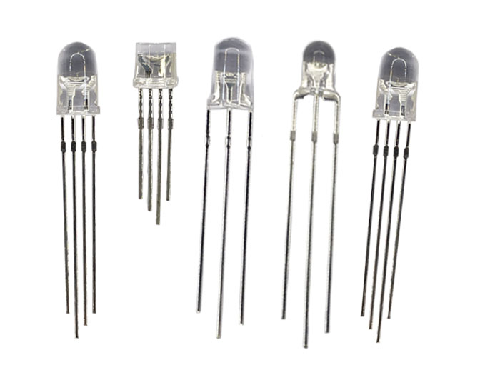 插件双色全彩LED灯珠 插件双色全彩LED灯珠