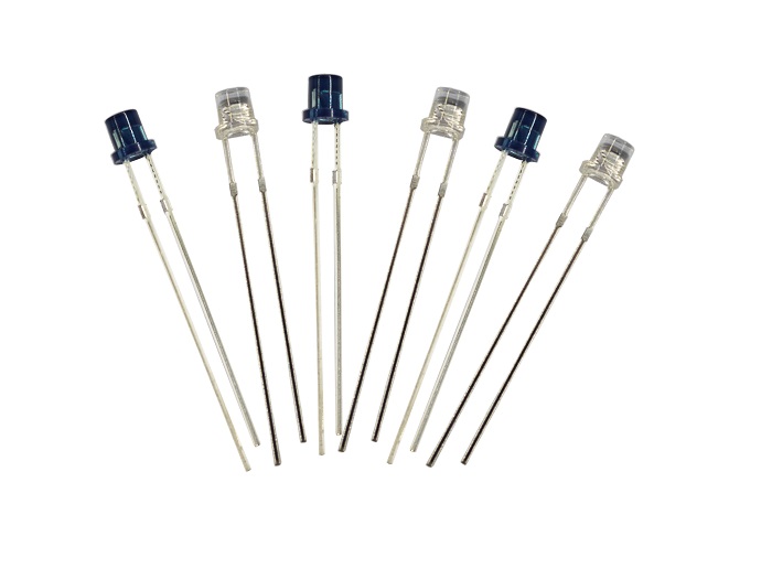 插件方形圆头光敏接收管 插件方形圆头光敏接收管