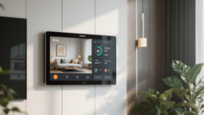 WH4530接近传感器在智能家居中控屏上的应用