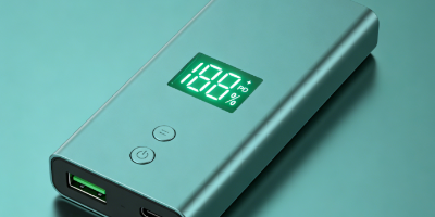 LED数码管在充电宝上的作用